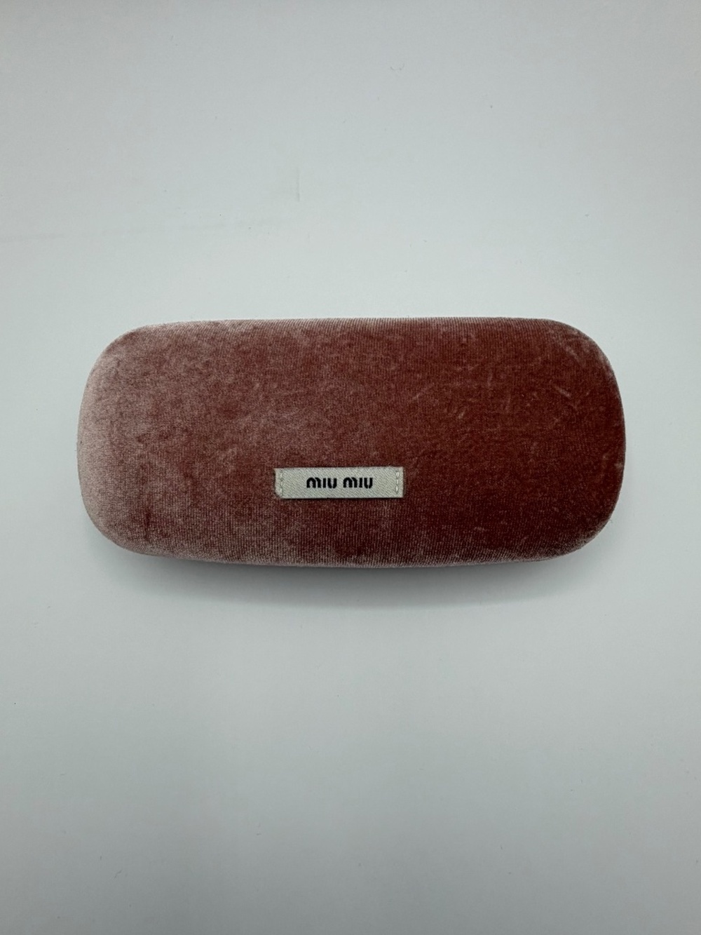 Miu Miu Eyeglass Case - Dusty Rose Luxury Accessory